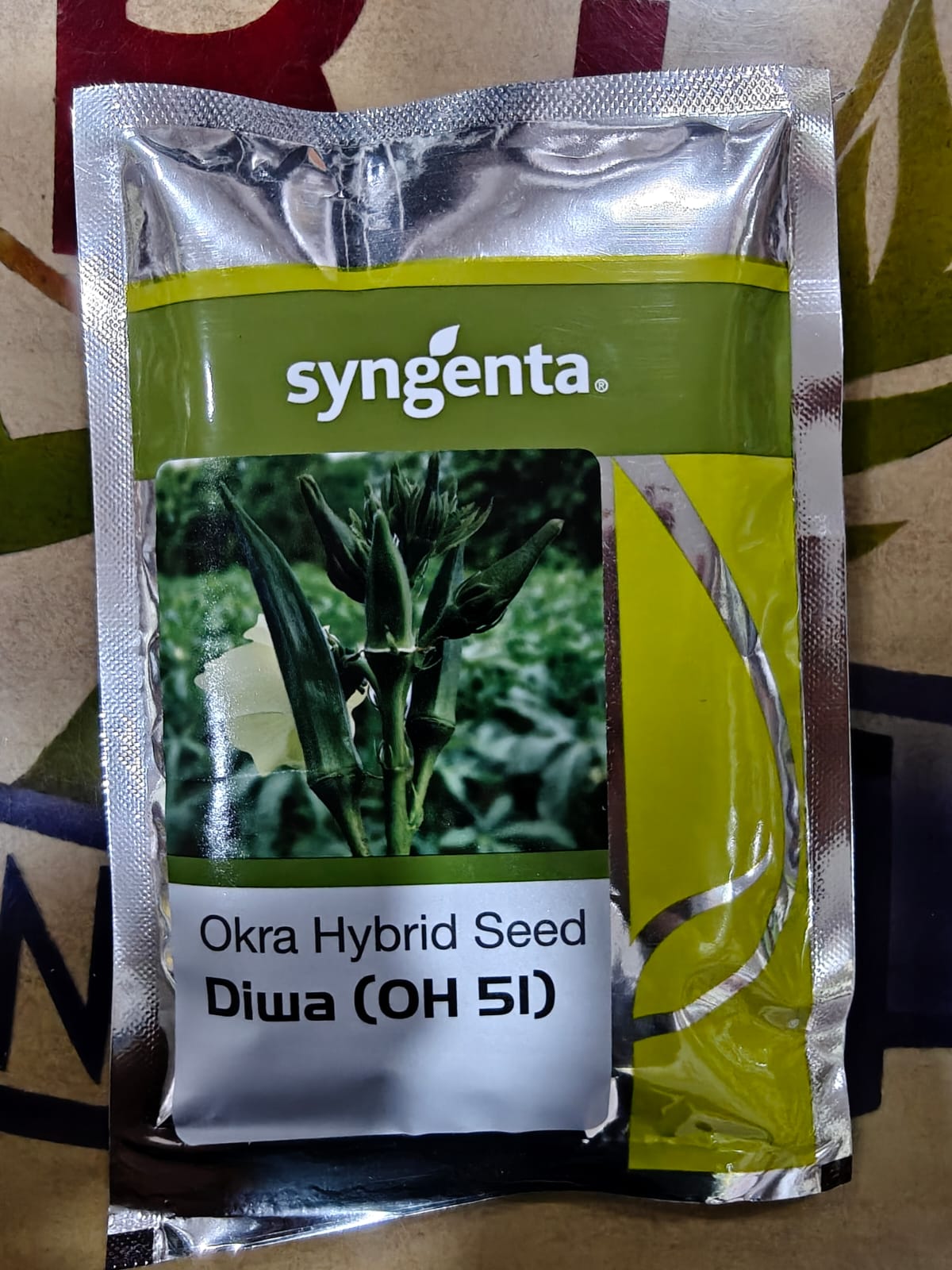 Syngenta Diwa Okra ( OH 51 ) | 100g | Hybrid Bhindi Seeds
